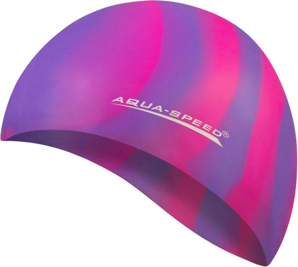 Шапочка для плавання Aqua Speed Bunt 4055 Різнокольоровий (5908217640550)