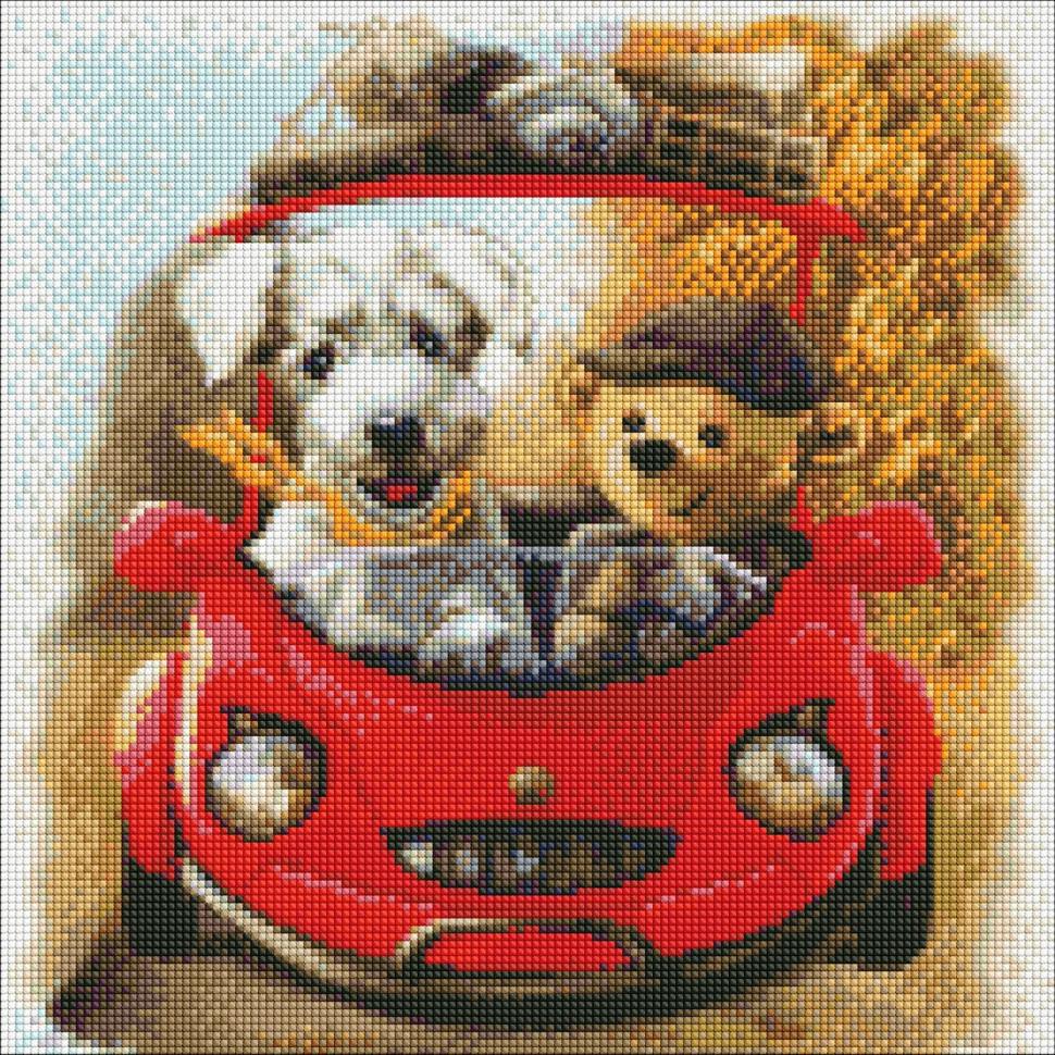 Алмазная мозаика Идейка Дружеское путешествие 40x50 см (AMO7366)