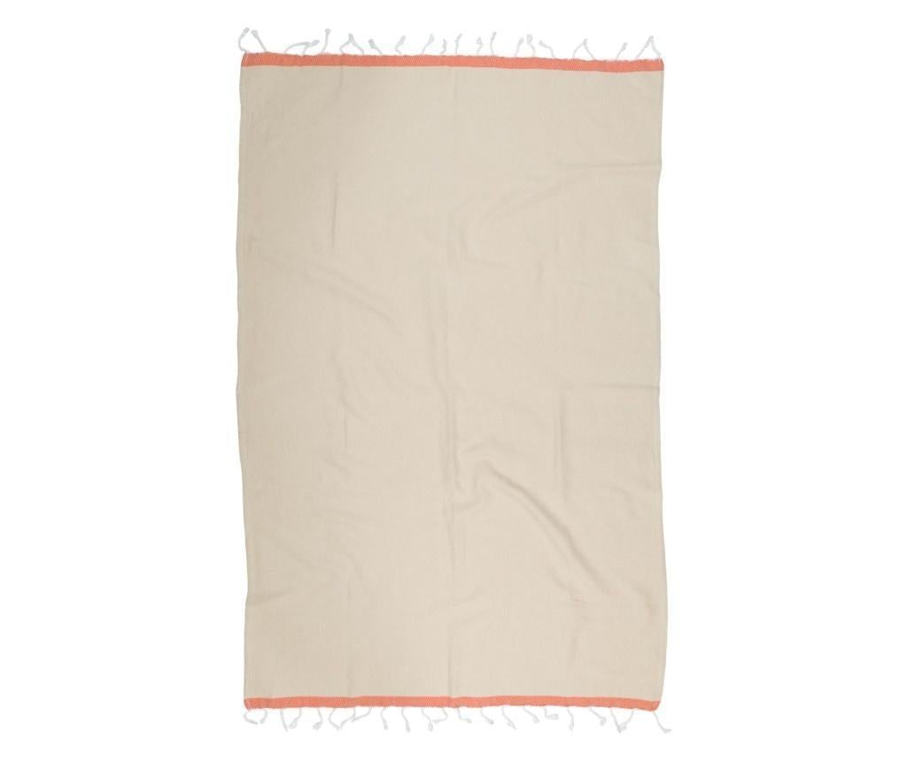 Полотенце Barine Pestemal Basak 95х165 Beige/Orange (svt-2000022275507)