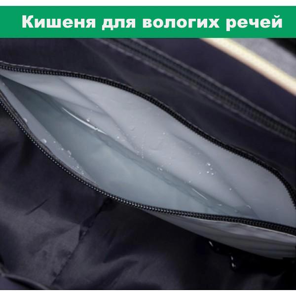 Рюкзак-сумка на коляску з ліжечком LIMHOO водонепроникний Сірий - фото 7 Рюкзак-сумка на коляску з ліжечком LIMHOO водонепроникний Сірий - фото 7