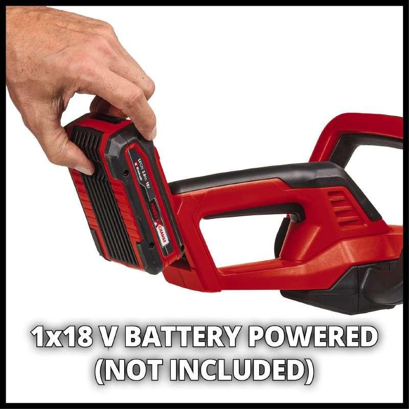 Кущоріз акумуляторний Einhell GE-CH 18/40 Li-Solo Li-Ion 40 см без АКБ і ЗП (3410940) - фото 7