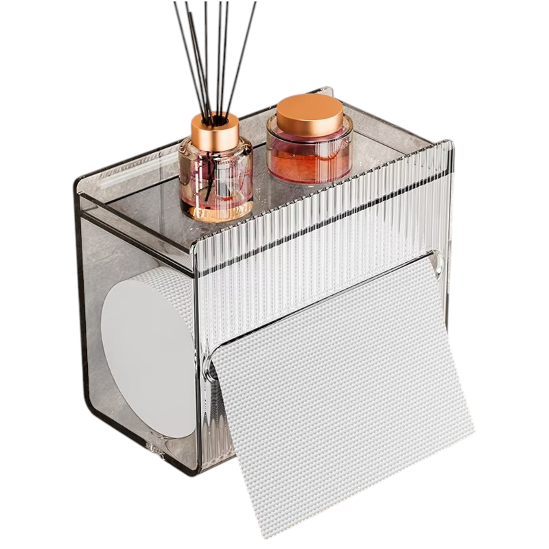 Диспенсер для бумажных полотенец акриловый 17,5x9x13,5 см Прозрачный