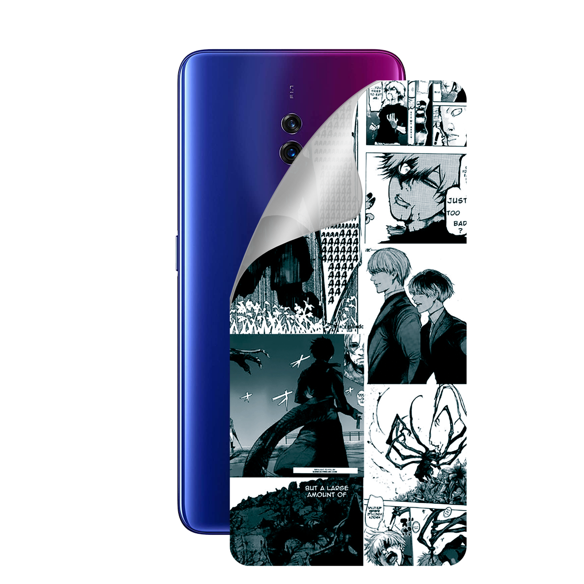 Поліуретанова плівка для Oppo K5 серії Print Armor