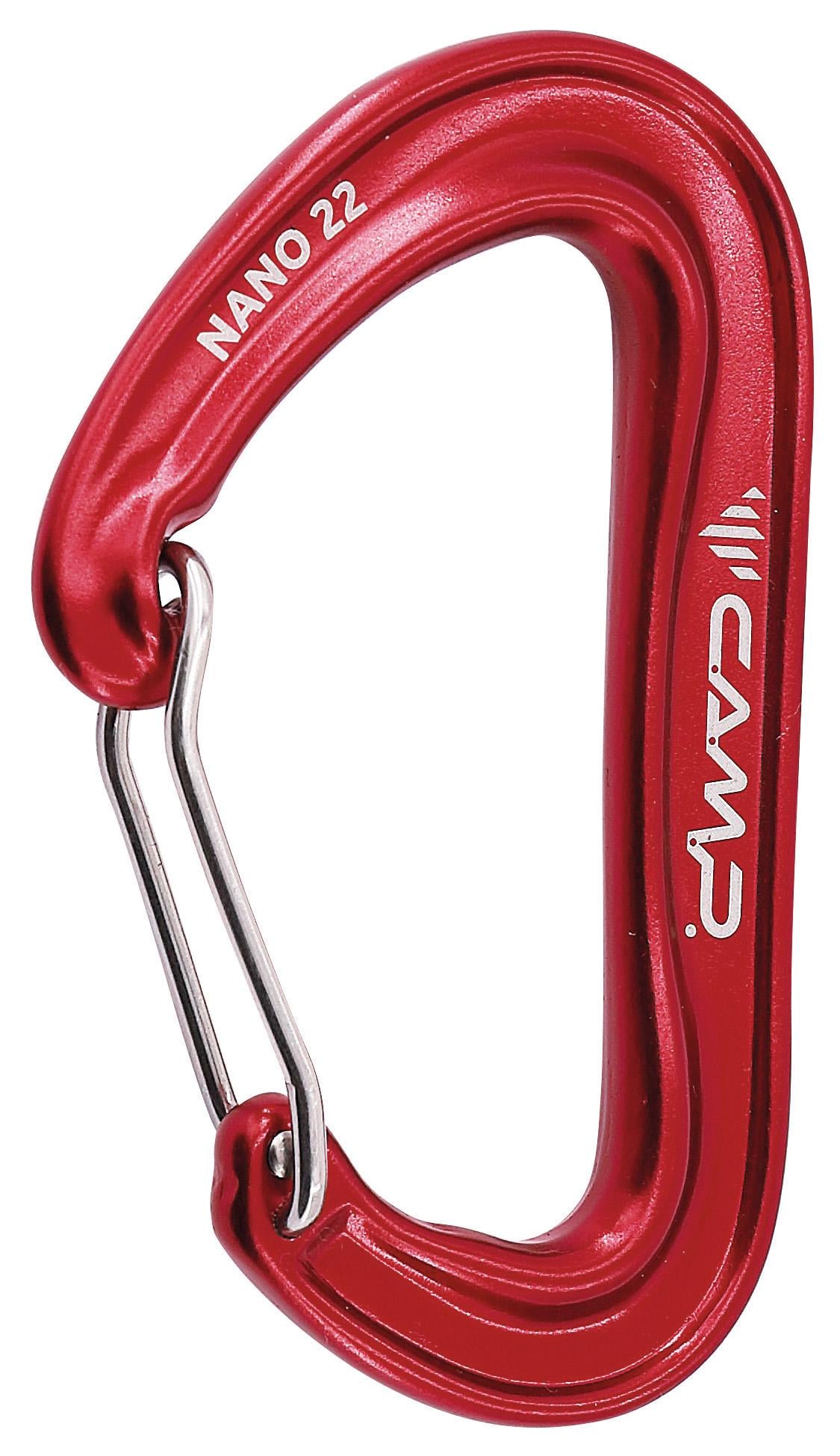 Карабін алюмінієвий CAMP NANO 22 Red (233514)