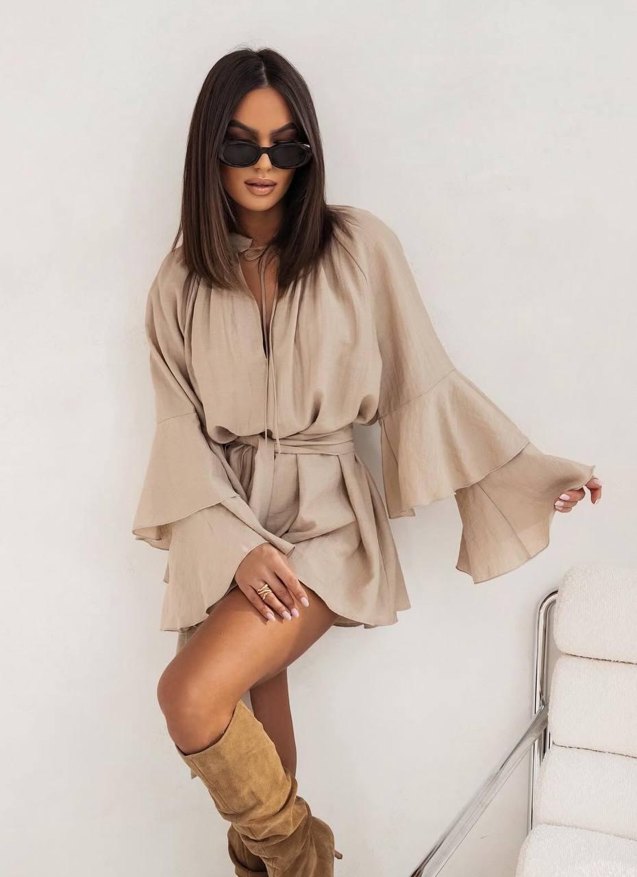 Сукня жіноча S Бежевий (2046)