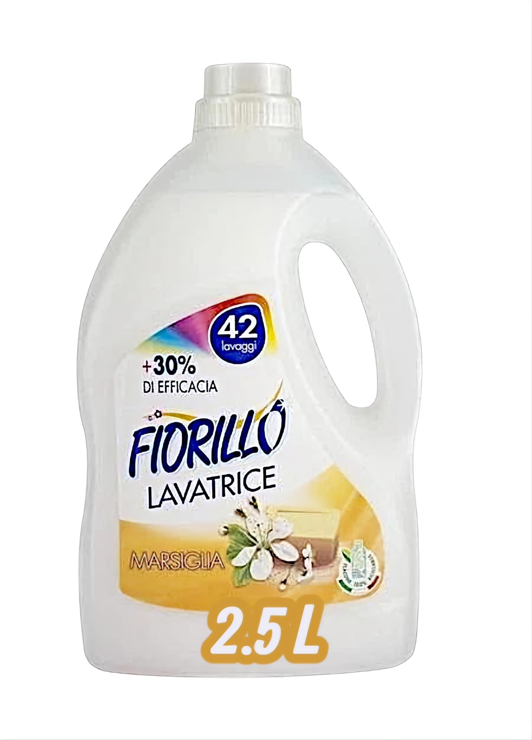 Гель концентрат для стирки универсальный Fiorillo Lavatrice Marseilles 42 цикла стирки 2,5 л (000902) Гель концентрат для стирки универсальный Fiorillo Lavatrice Marseilles 42 цикла стирки 2,5 л (000902)