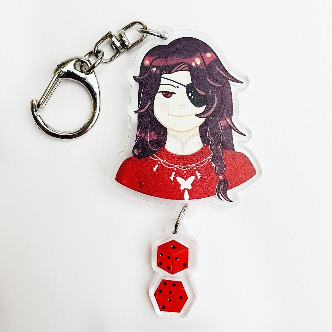 Брелок акриловый Heaven Officials Blessing Hua Cheng (00000002805)