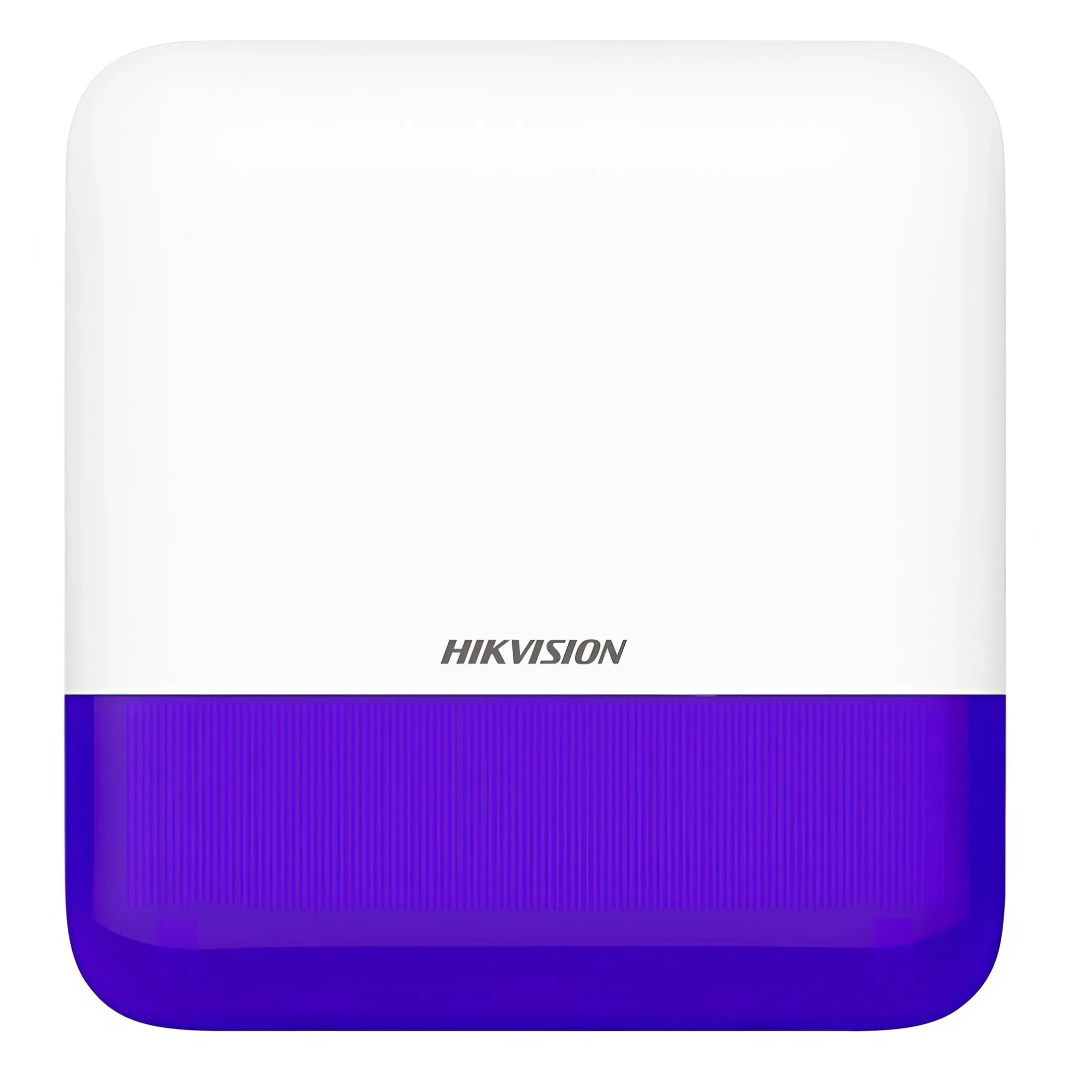 Сирена наружная беспроводная Hikvision DS-PS1-E-WE 4хCR123A 110 дБ Синий (26075118)