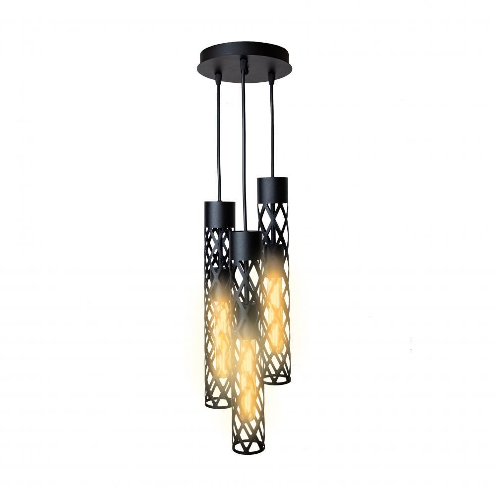 Подвесной светильник MSK Electric Flow NL 6041-3R BK (1959720227)
