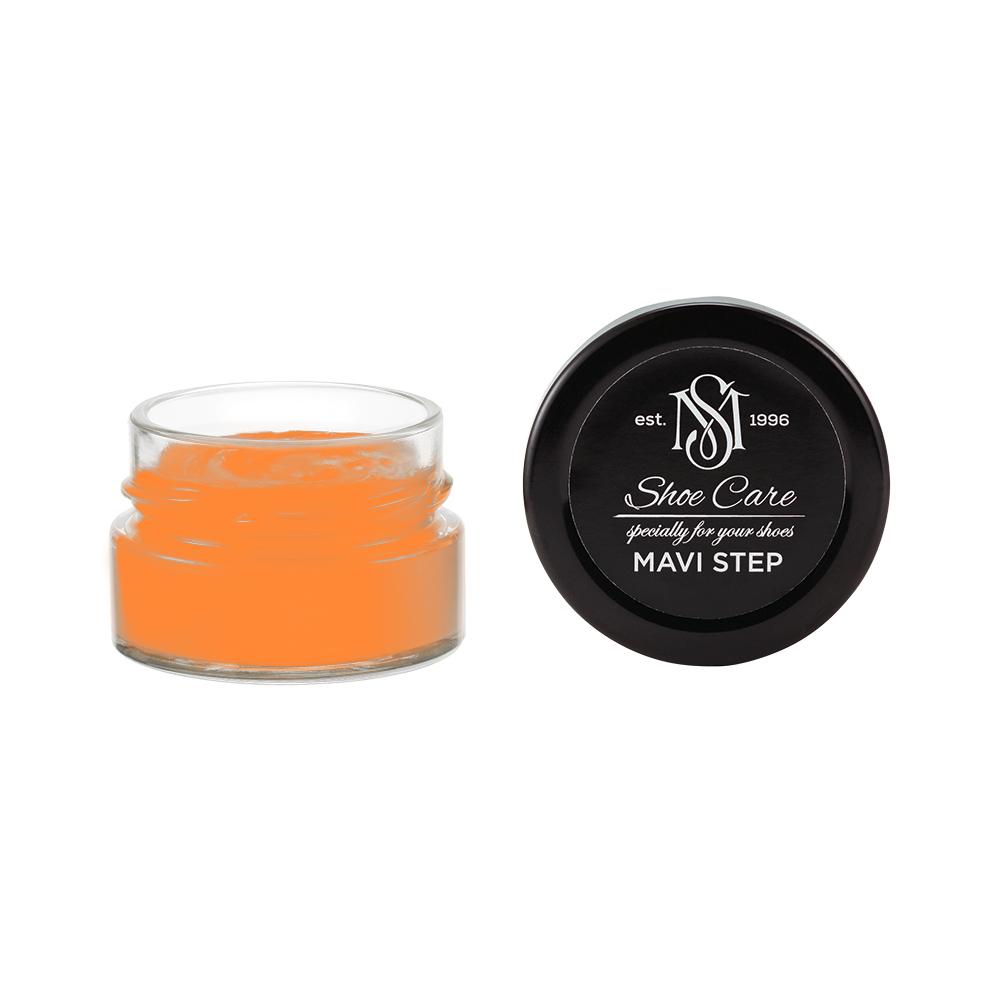 Крем для обуви из кожзама MAVI STEP Custom 50 мл Оранжевый с зеленым (0570-Y50R) - фото 1