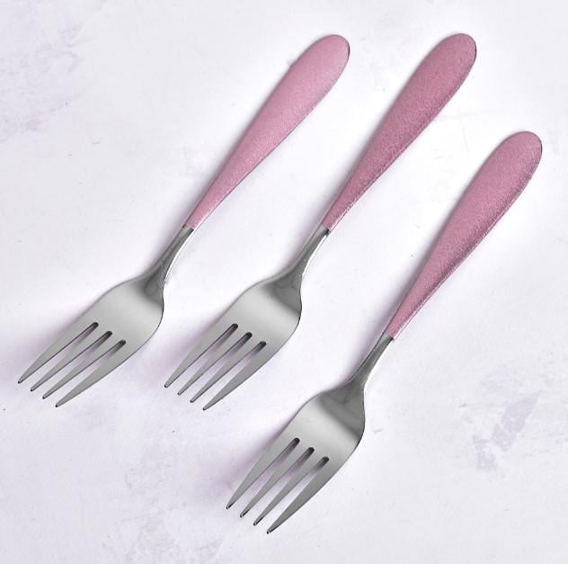 Вилка столовая Stenson Pink mat 3 шт. (AN013195)