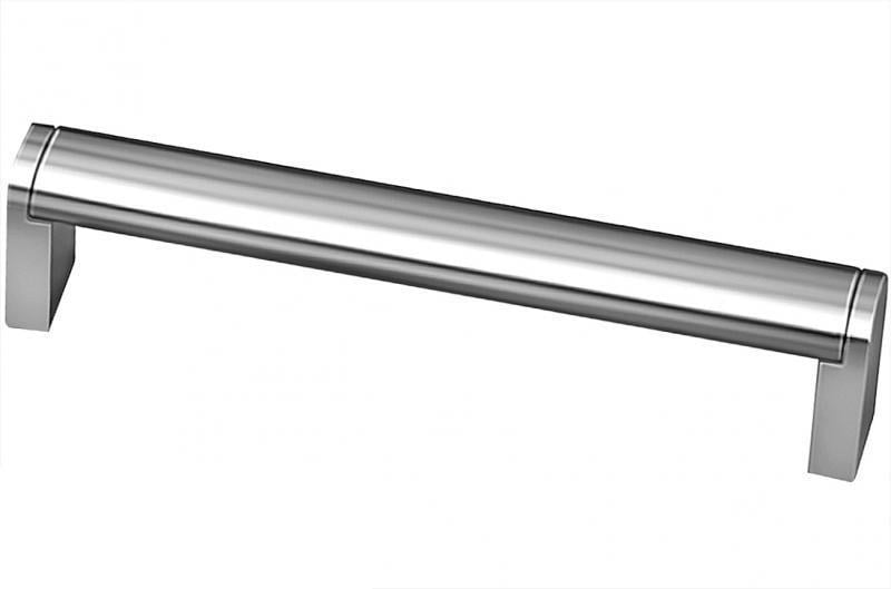 Мебельная ручка GTV UZ 682 C-160 мм Инокс (UZ-682160-06)