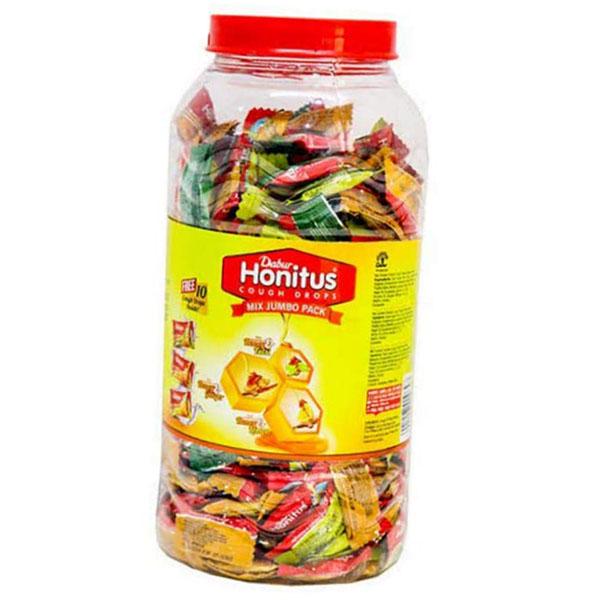 Льодяники від кашлю Dabur Honitus Cough Drops Mix 300 леденцов (71634004)