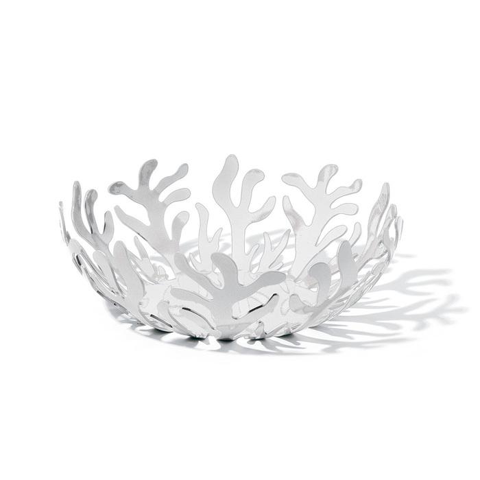 Ваза для фруктів Alessi Mediterraneo 21х9,5 см Білий (2522567)