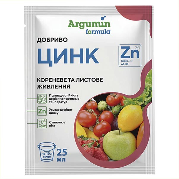 Добриво Аргумін Формула Цинк 25 мл (2775)