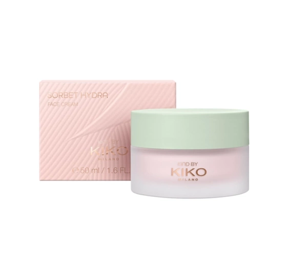 Крем для обличчя зволожувальний Kiko Milano Sorbet hydra face Cream з сяючим фінішем 50 мл (32081337)