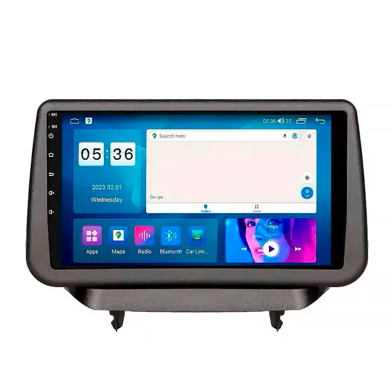 Автомагнитола штатная Lesko для Mazda 2 III DJ рестайлинг 2019-н.в. 9" 2/32Gb Wi-Fi GPS Base MOB