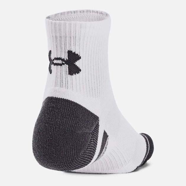 Носки Under Armour Performance Tech 3pk Qtr Уни M Белый (1379510-100 M) - фото 4