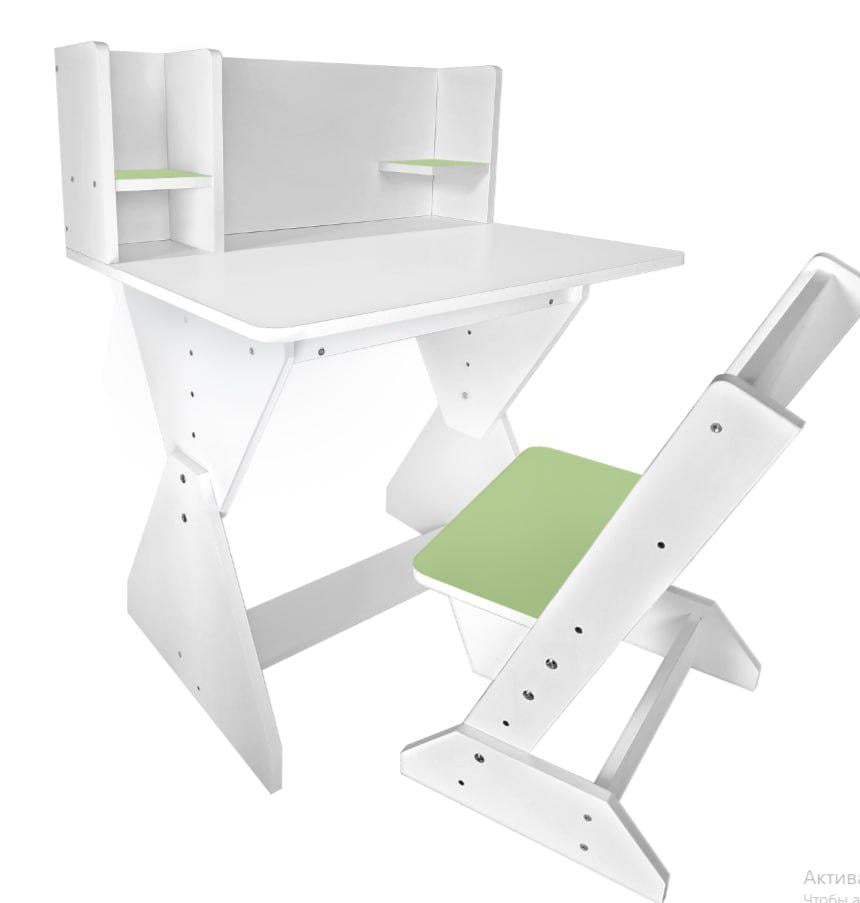 Парта со стульчиком Holy Wood П03 с местом для ноутбука (18101010) - фото 1 Парта со стульчиком Holy Wood П03 с местом для ноутбука (18101010) - фото 1