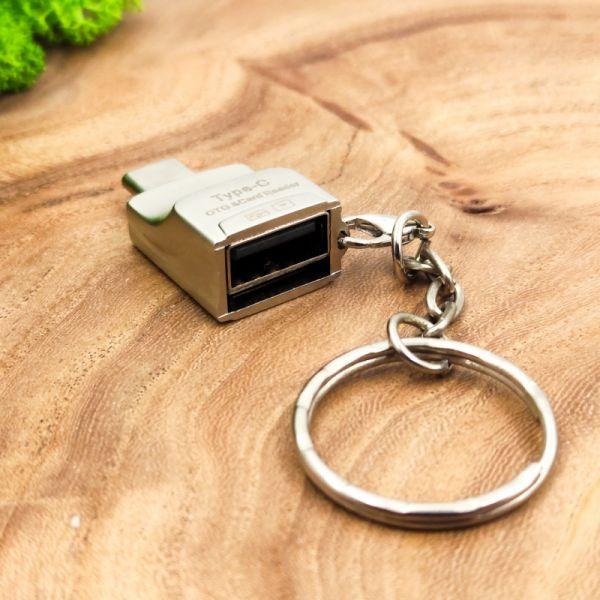 Кардридер OTG Type-C на USB/MicroSD - фото 2