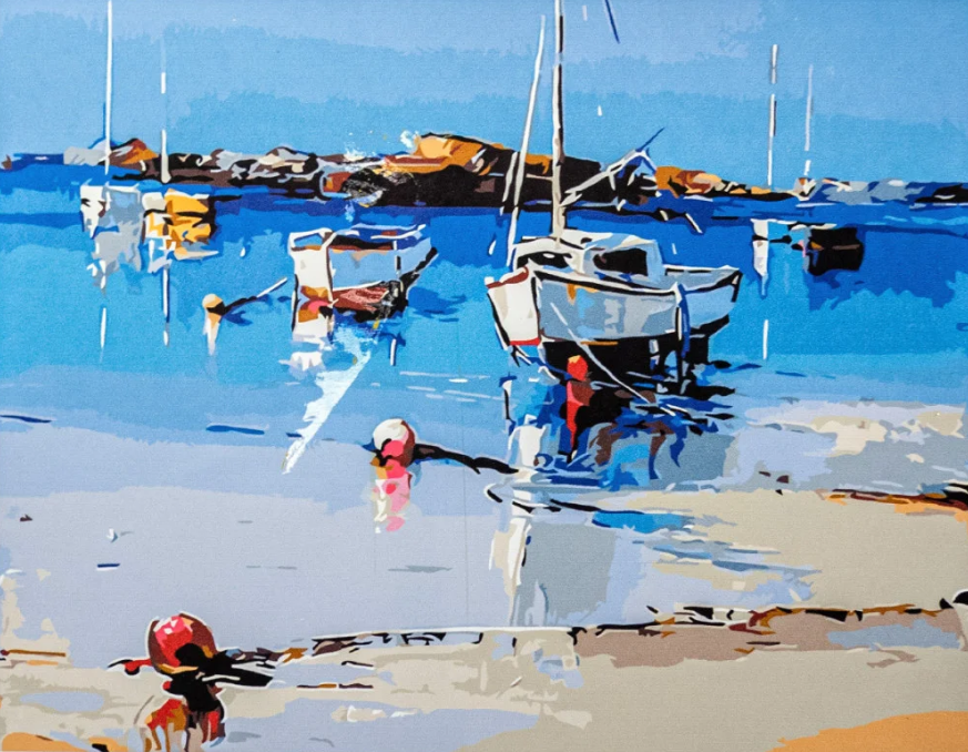 Картина по номерам Strateg При берегу 40x50 см (VA-0992)