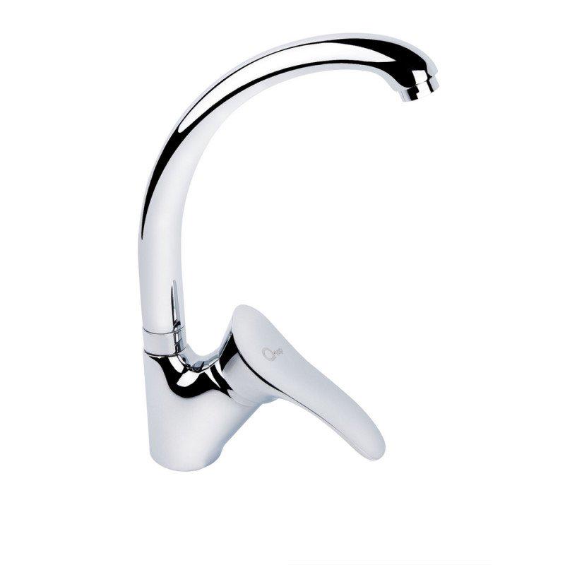 Смеситель для кухни Q-tap Eris СRM 007F латунь Хром (QTERICRM007F)