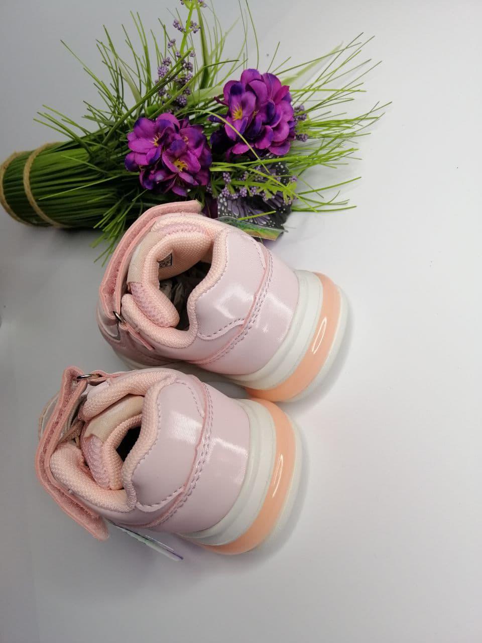 Кросівки для дівчинки Clibee р. 23 14 см Рожевий (82 Е pink) - фото 2 Кросівки для дівчинки Clibee р. 23 14 см Рожевий (82 Е pink) - фото 2