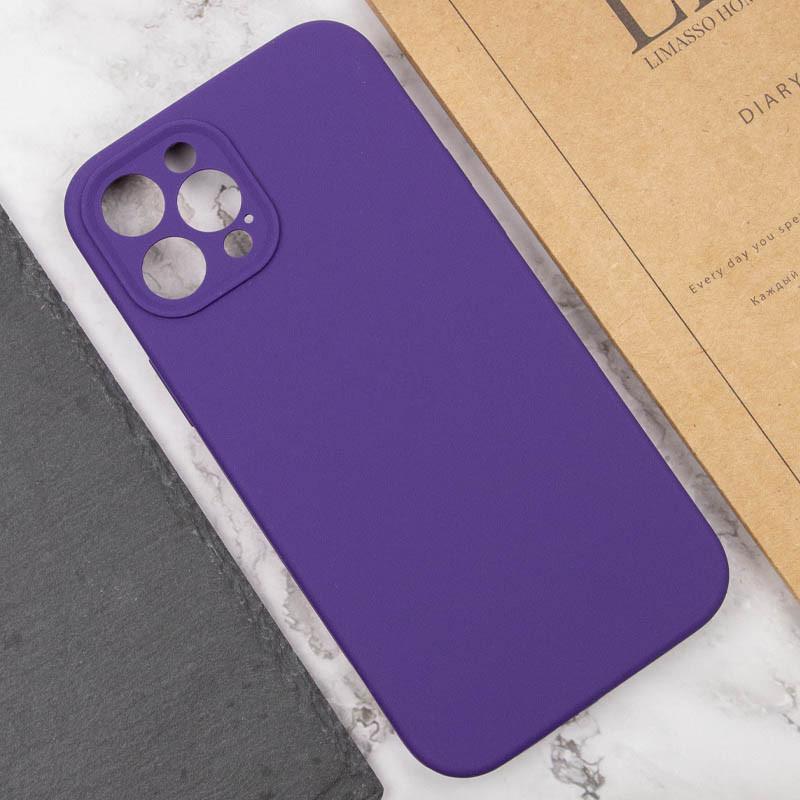 Противоударный Чехол Silicone Case Full Camera Protective (AA) для Apple iPhone 13 Pro Max (6.7") Фиолетовый / Amethyst - фото 5