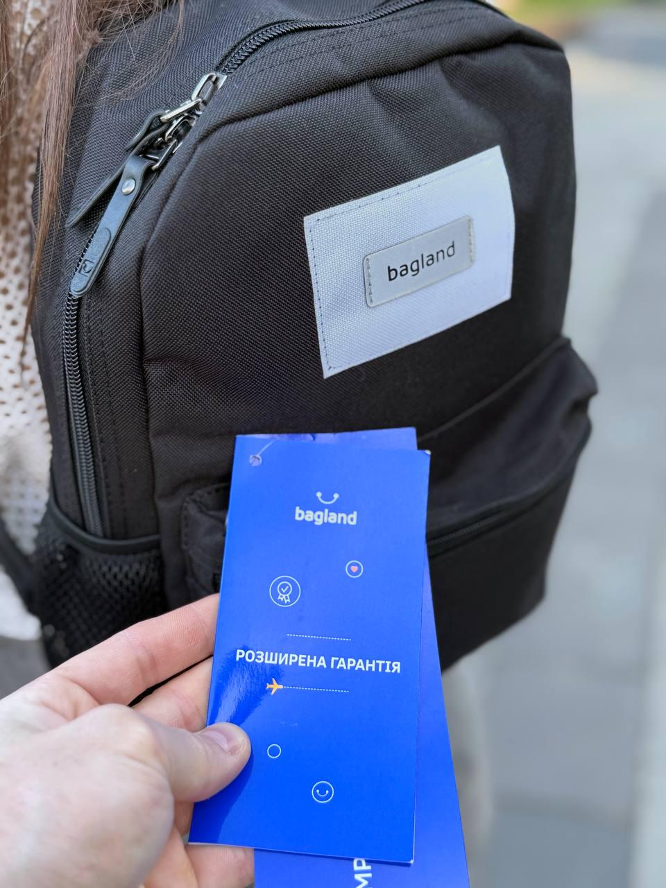 Рюкзак Bagland mini 8 л Чорний (45353) - фото 4
