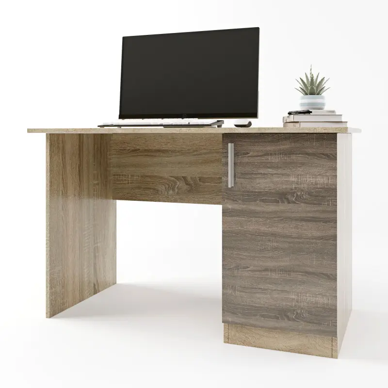 Стіл письмовий Еверест Школяр-5 110х55х75 см Сонома/Трюфель (22098565) Стіл письмовий Еверест Школяр-5 110х55х75 см Сонома/Трюфель (22098565)