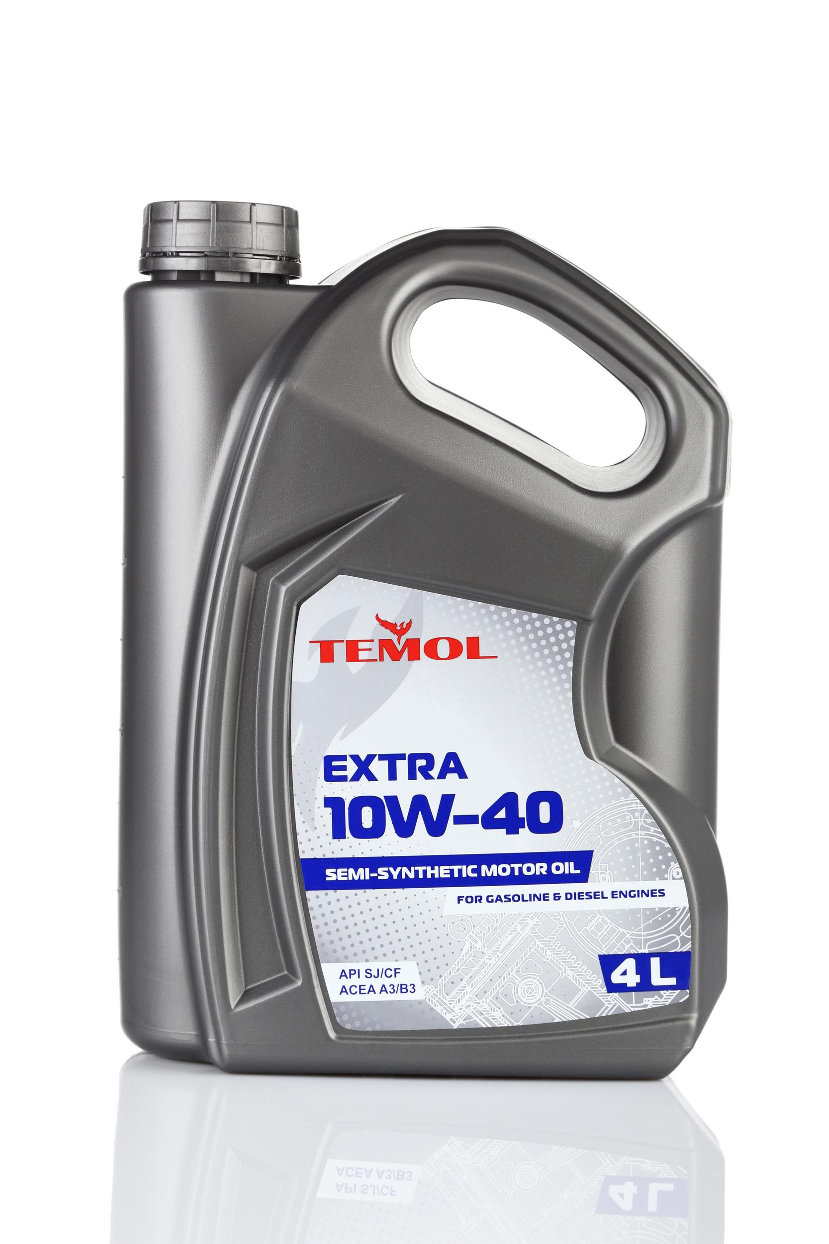 Моторное масло TEMOL EXTRA 10W-40 4 л (T-E10W40-4L)