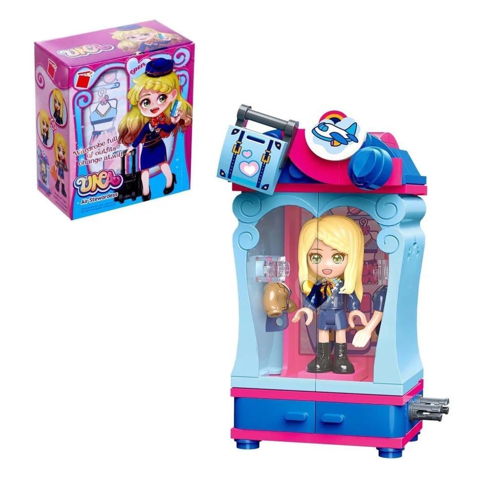 Конструктор Bambi 34011-1/8 Бортпровідниця фігурка аксесуари (RLT27172s35843)