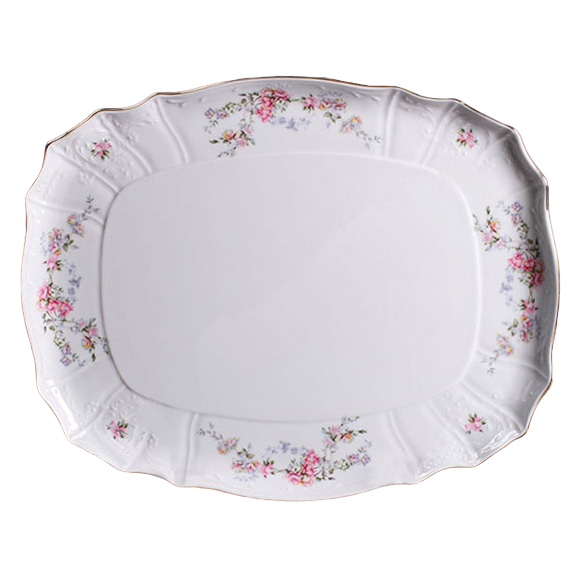 Піднос прямокутний на ніжці Thun Bernadotte 00000003039 40 см