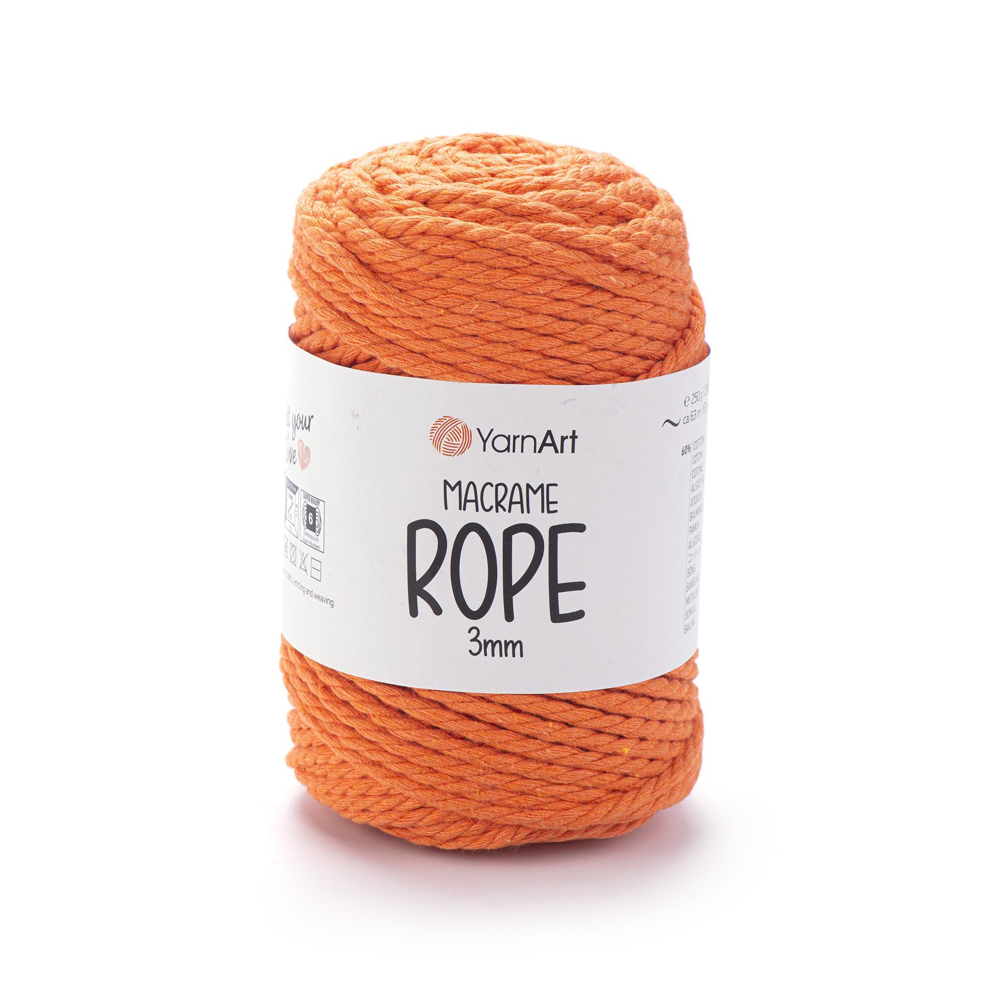 Шнур кручений для макраме Macrame rope 3 мм 250 г Гарбузовий №770 (1842289514) Шнур кручений для макраме Macrame rope 3 мм 250 г Гарбузовий №770 (1842289514)