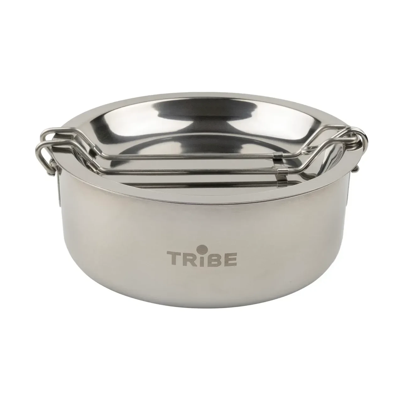 Посуда туристическая Tribe Tourist Set из анодированного алюминия для походов и кемпинга 1,2 л (T-FG-0008-metal)