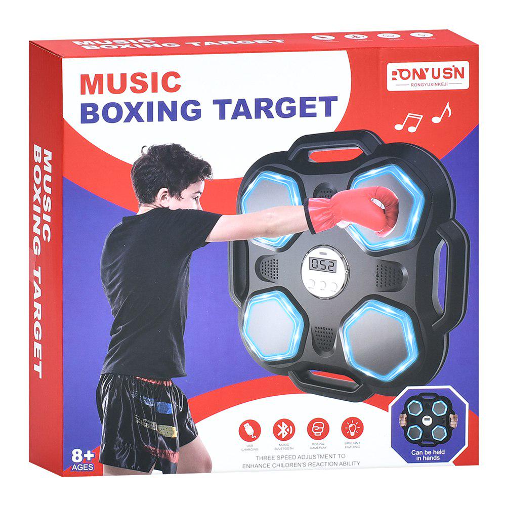 Боксерский набор MS 4651 Черно-белый - фото 2 Боксерский набор MS 4651 Черно-белый - фото 2