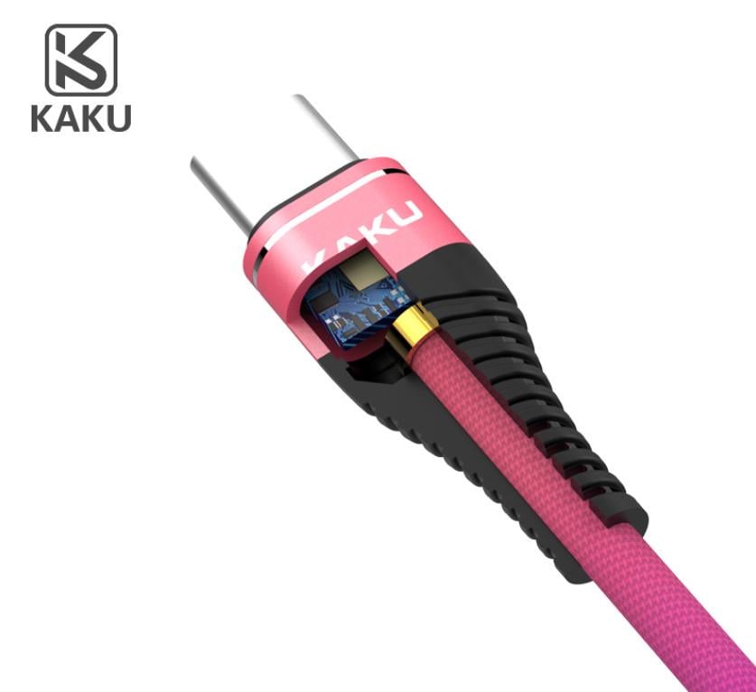 USB кабель Kaku KSC-109 microUSB 3.2A 1.2 м Rainbow (1079245436) - фото 8