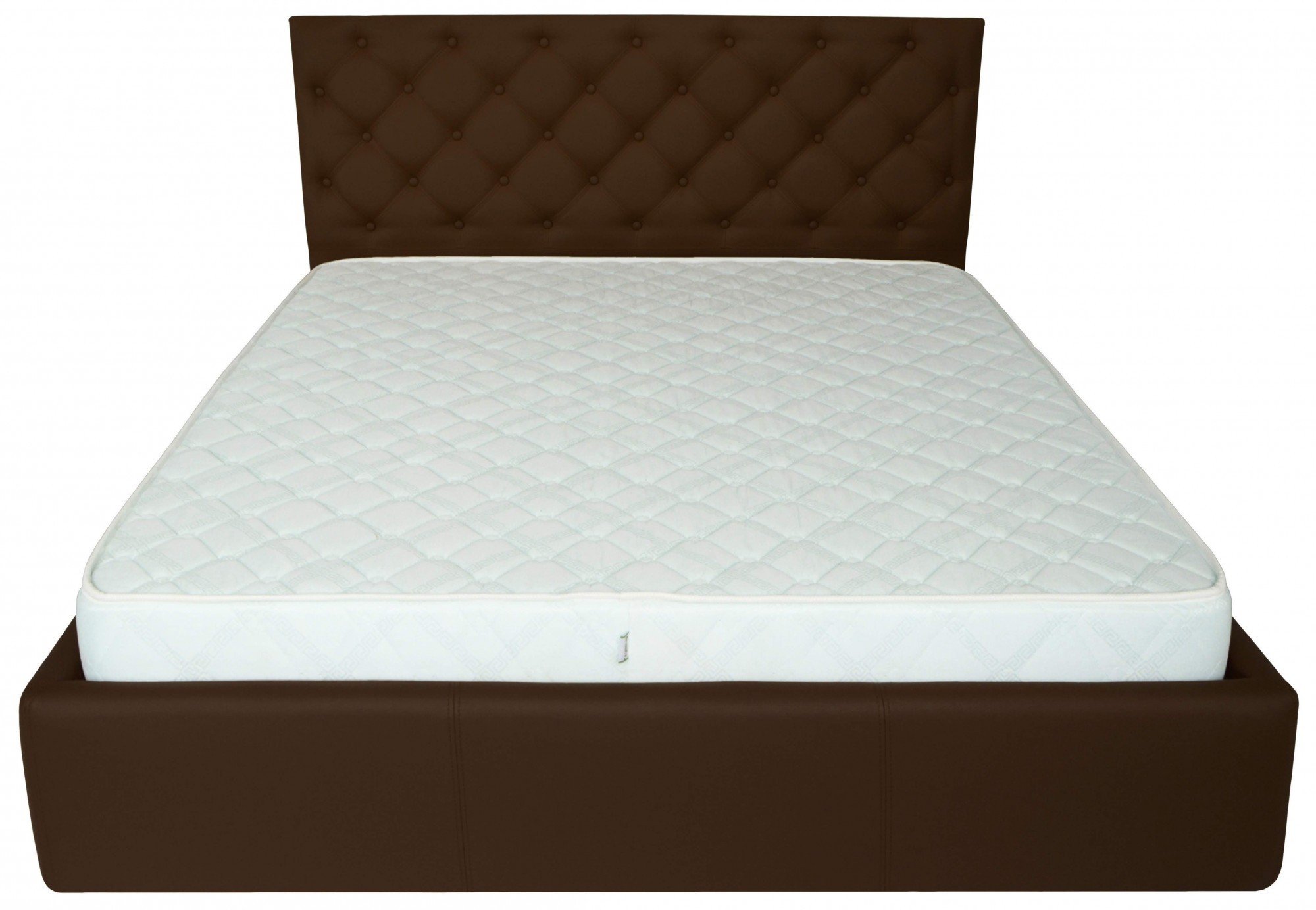 Кровать Richman Coventry VIP Fly 2231 A1 с дополнительным цельносваренным металлическим каркасом 120х200 см Темно-коричневый (rich04253)