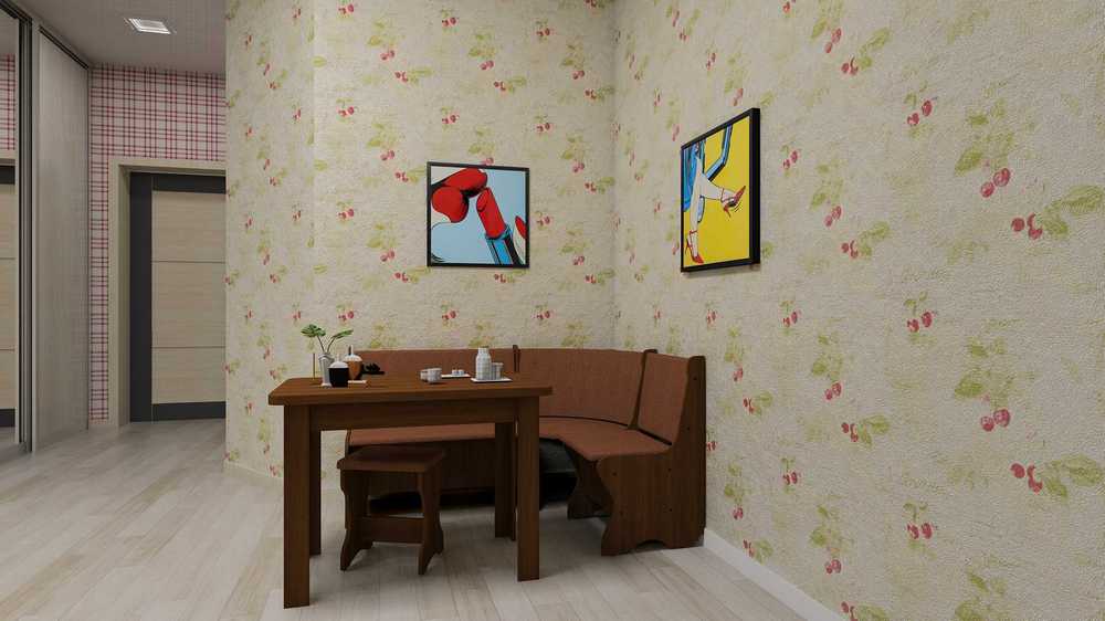 Стіл кухонний Компаніт КС-6 Горіх екко (60c733f856ed397aa7104892) - фото 3