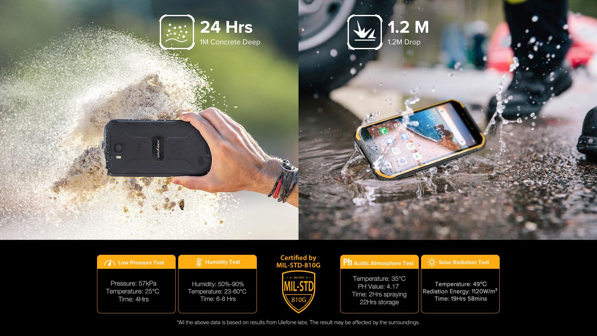 Смартфон Ulefone Armor X6 2/16 Gb Black - фото 8 Смартфон Ulefone Armor X6 2/16 Gb Black - фото 8