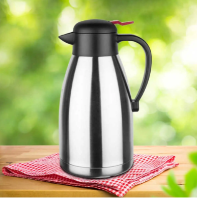 Термос для чая/кофе OMS из нержавеющей стали 1500 мл Серебристый (3281-1.5) - фото 6 Термос для чая/кофе OMS из нержавеющей стали 1500 мл Серебристый (3281-1.5) - фото 6