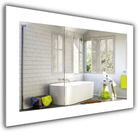 Дзеркало J-Mirror Norma з пiдсвiткою та лiнзою 110x75 см з гачком Volle SOLO 2510.200101 (29694372)