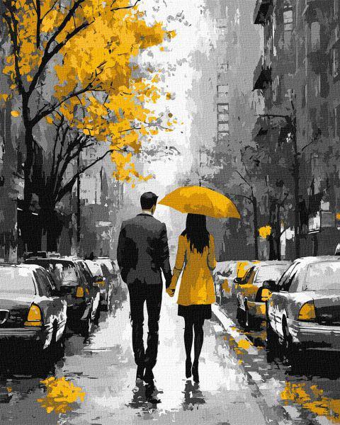 Картина за номерами Ideyka Романтичними вуличками 40x50 см (Id-KHO8550)