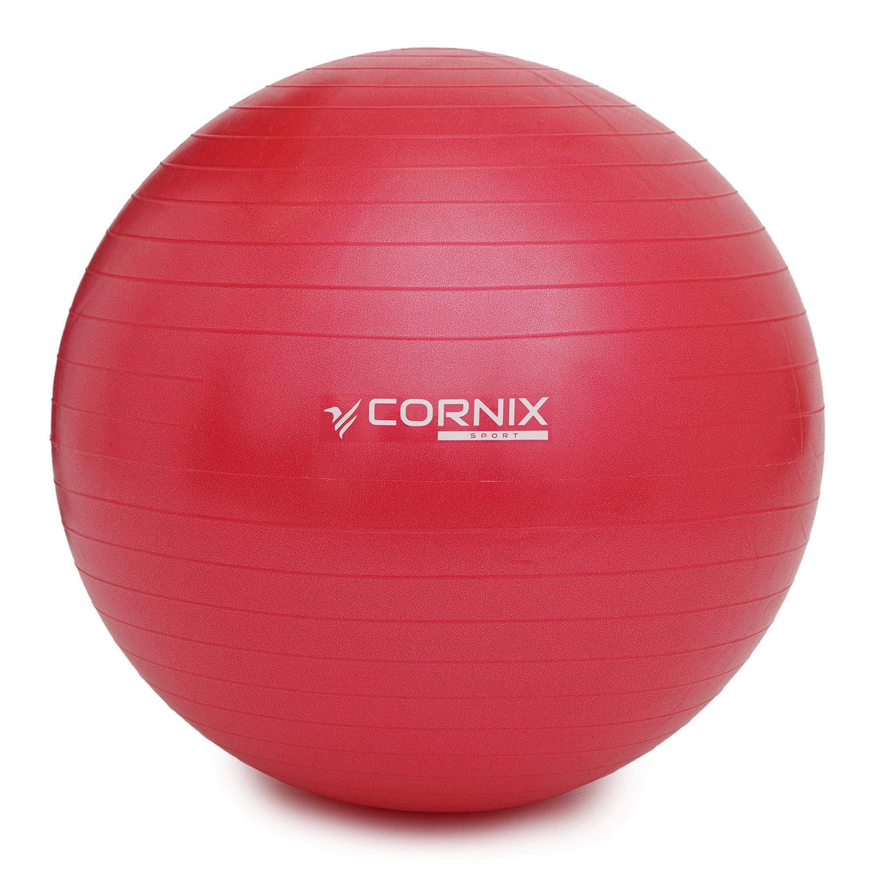 Мяч для фитнеса Cornix Anti-Burst XR-0252 85 см Red (47064) - фото 5