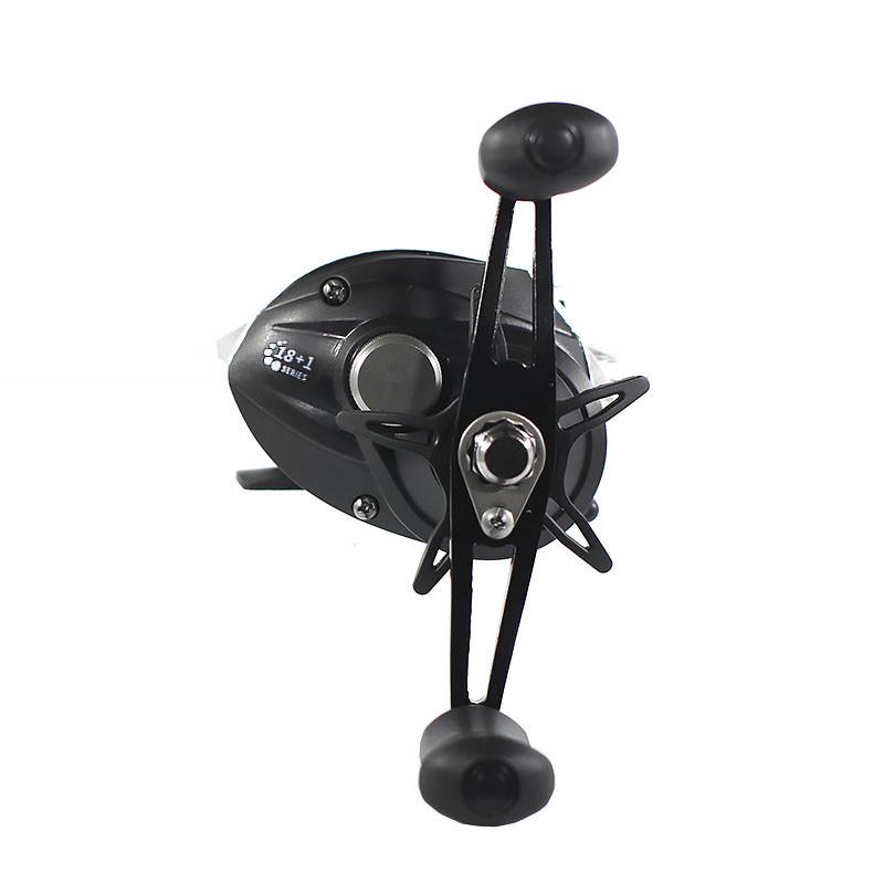 Катушка мультипликаторная Yumoshi AK 200 Black-Silver Right рыболовная - фото 4 Катушка мультипликаторная Yumoshi AK 200 Black-Silver Right рыболовная - фото 4