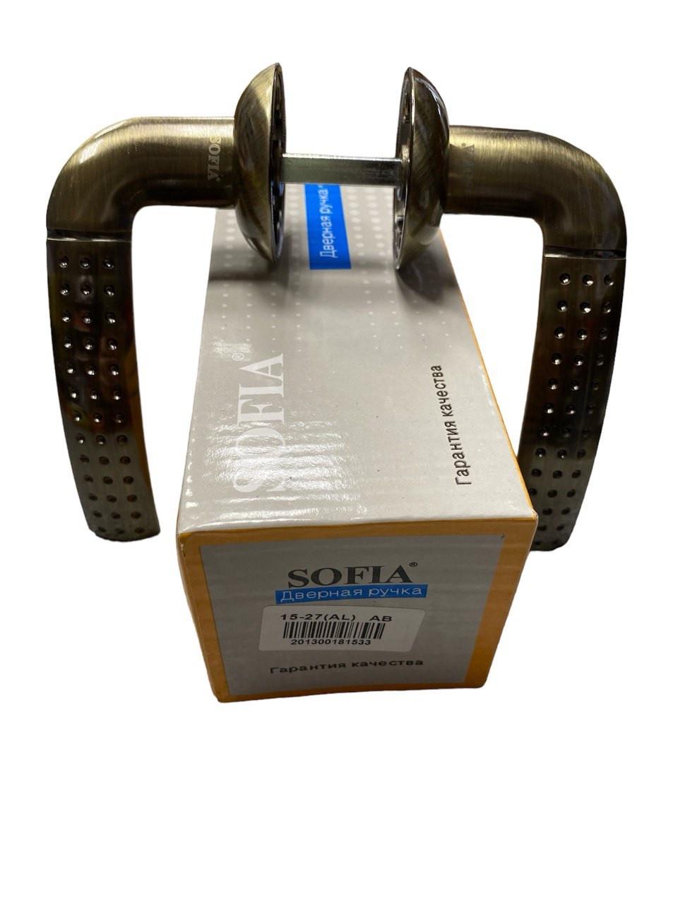Дверная ручка на розетке Sofia 15-27 026 Бронзовый - фото 2 Дверная ручка на розетке Sofia 15-27 026 Бронзовый - фото 2