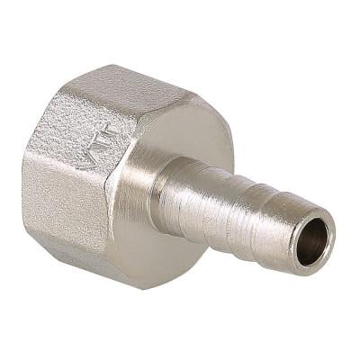 Фитинг резьбовой Valtec штуцер для шланга ВН 1/2" x18 мм (VTr.654.N.0418)
