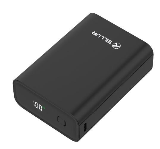 Повербанк Tellur PD702 Compact Pro 20000 mAh Black (TLL158371)