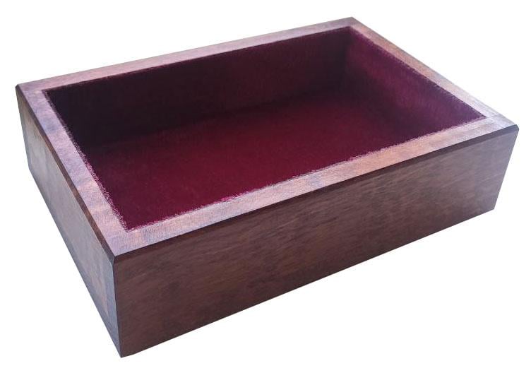 Коробка дерев`яна для чеків 12x18 см (00084)