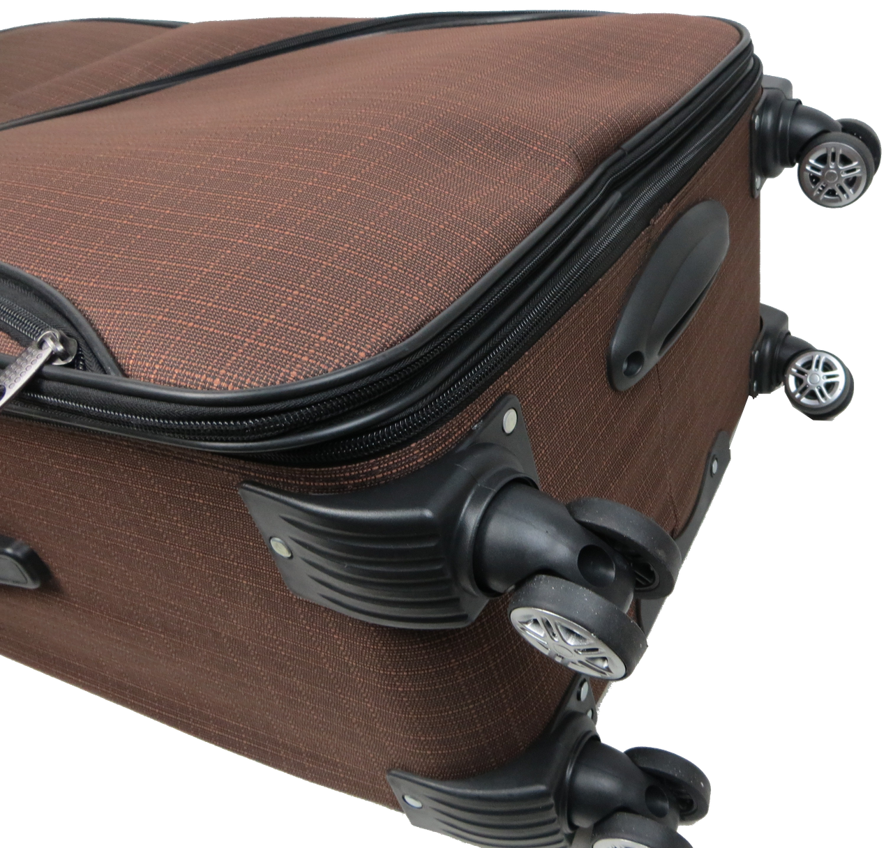 Чемодан на колесах Gedox GD Polo большой тканевый 100 л Коричневый - фото 6 Чемодан на колесах Gedox GD Polo большой тканевый 100 л Коричневый - фото 6